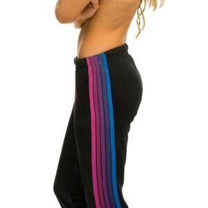 Aviator Nation 5 Stripe Sweatpants
